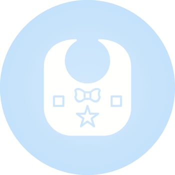 Baby Bib Vector Icon
