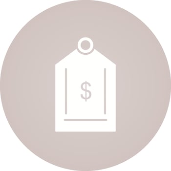 Dollar Tag Vector Icon