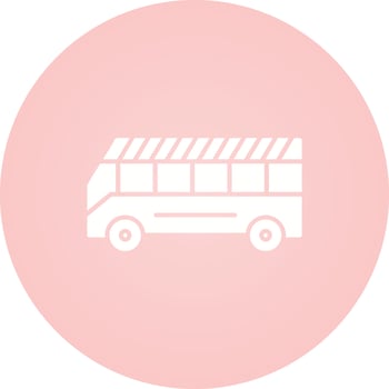 School Bus Vector Icon