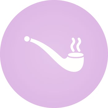 Smoking Pipe Vector Icon