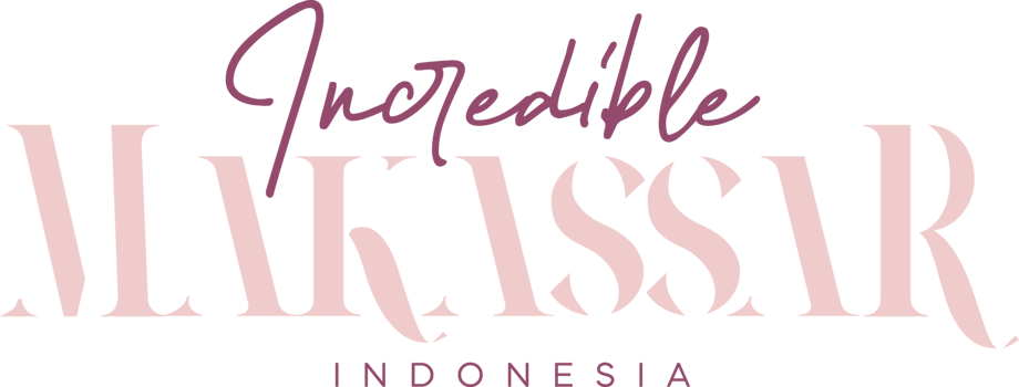 Makassar Wonderful Indonesia Lettering for greeting card, great design for any purposes. Typography poster png