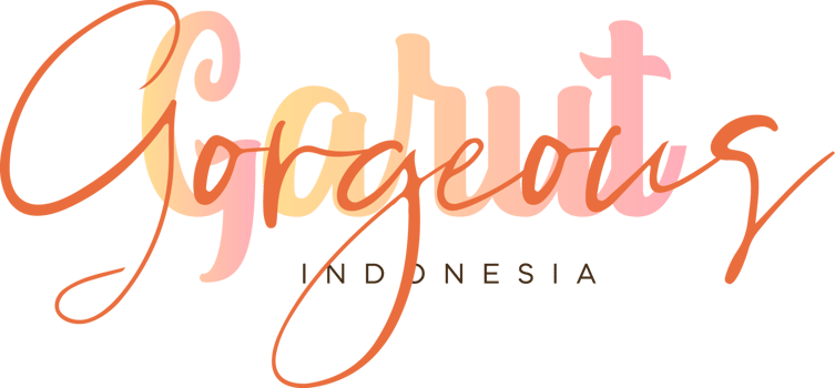 Garut Gorgeous Wonderfull Indonesia Lettering for greeting card, great design for any purposes. Typography poster png