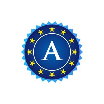 Letter A Vintage Badge Retro Vector Logo Template Badges, Labels, Emblems, Marks And Design