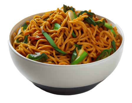 Schezwan noodles or szechuan vegetable. png
