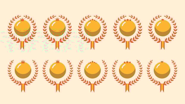 Medal Laurel Wreath Vector Badge Label