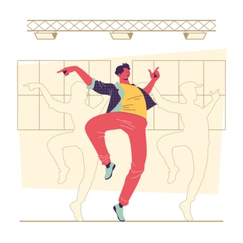 Dance Choreographer Concept vector