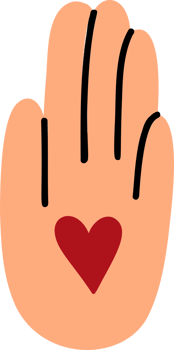 A magical mystical hand png