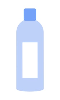bottle template for cream, shampoo or lotion vector