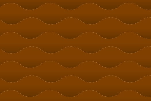 pattern of leather seats in gradation brown tones abstract background for design vector