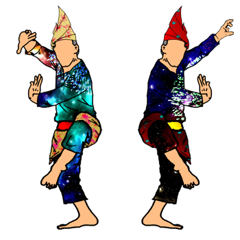 step dance silat stand with one leg png