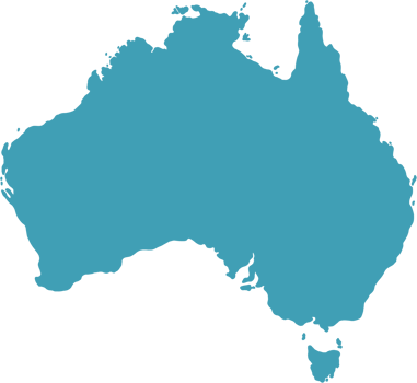 doodle freehand drawing of australia map. png