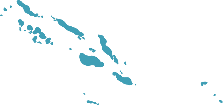 doodle freehand drawing of solomon islands map. png