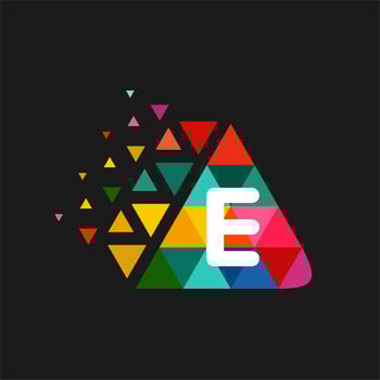 Letter E Logo. Vector E Logo Elegant Luxury
