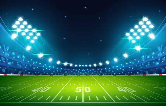 Football Stadium Background vector