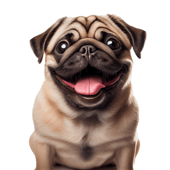 happy dog transparent background png