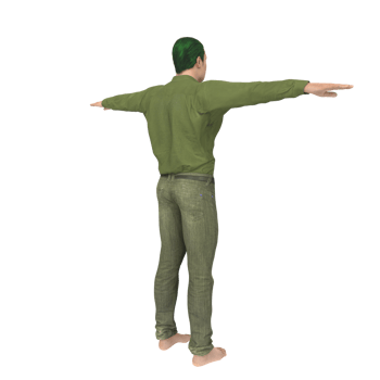 Man isolated on transparent png