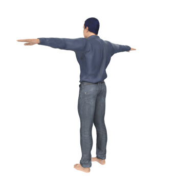 Man isolated on transparent png