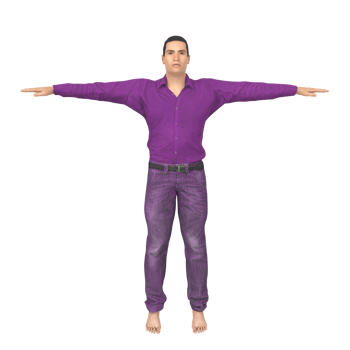 Man isolated on transparent png