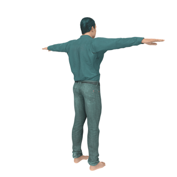 Man isolated on transparent png