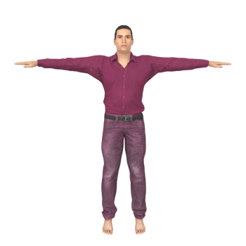 Man isolated on transparent png