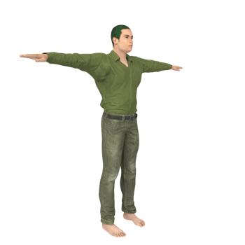 Man isolated on transparent png