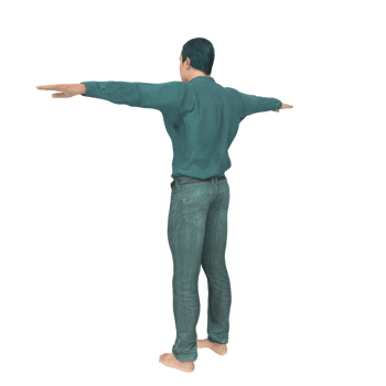 Man isolated on transparent png