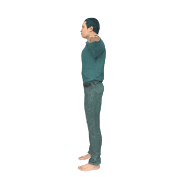 Man isolated on transparent png
