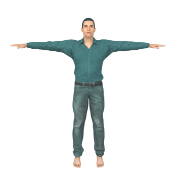 Man isolated on transparent png