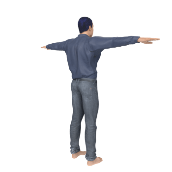 Man isolated on transparent png