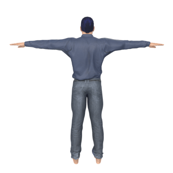 Man isolated on transparent png