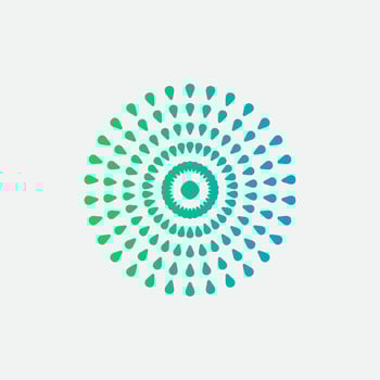 mandala logo element template, suitable for spa, yoga, meditation and spirituality logos with vector eps format.