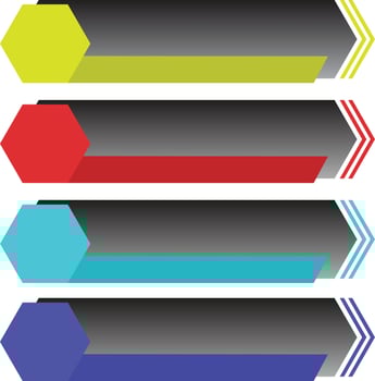 modern news lower third social media banner vector