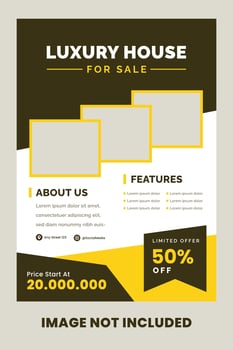 Modern Flyer Template vector