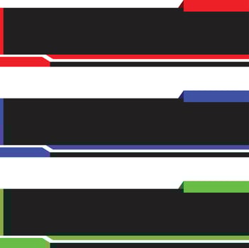 modern breaking news lower third banner clipart vector