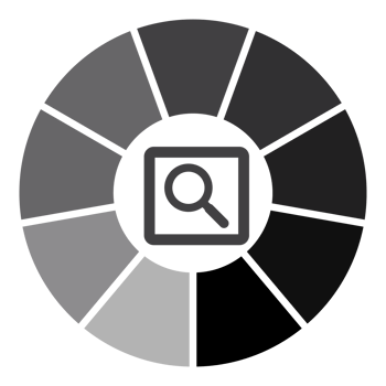 magnifying glass zoom solid icon png