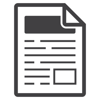 Document stationary icon. solid icon png