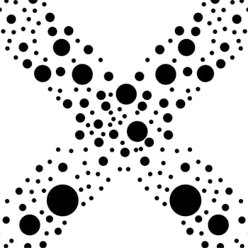 Polkadot Motif Pattern. Circle Ornamental for Interior, Exterior, Carpet, Textile, Garment, Fashion, Silk, Tile, Plastic, Paper, Wrapping, Wallpaper, Ect. Vector Illustration