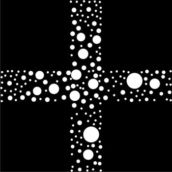 Polkadot Motif Pattern. Circle Ornamental for Interior, Exterior, Carpet, Textile, Garment, Fashion, Silk, Tile, Plastic, Paper, Wrapping, Wallpaper, Ect. Vector Illustration