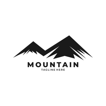 vector mountain and outdoor adventure logo template