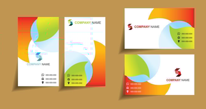 creative business card vector design