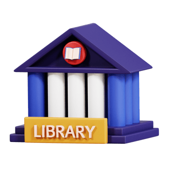Library Education 3D Icon png