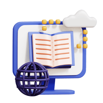 Library Education 3D Icon png
