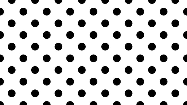 black color polka dots over white background vector