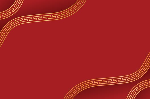 Traditional Chinese Red Background vector