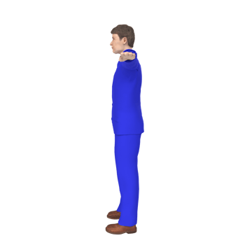 Business Man isolated on background png