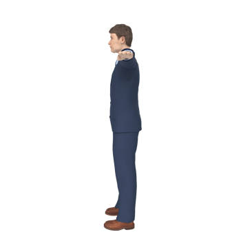 Business Man isolated on background png