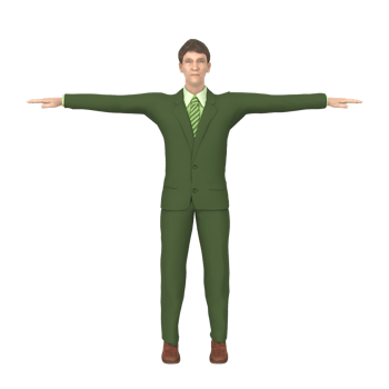 Business Man isolated on background png