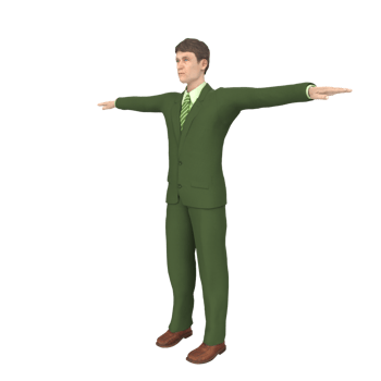 Business Man isolated on background png