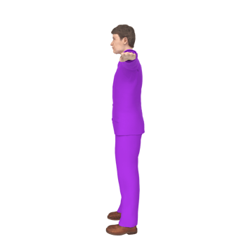 Business Man isolated on background png