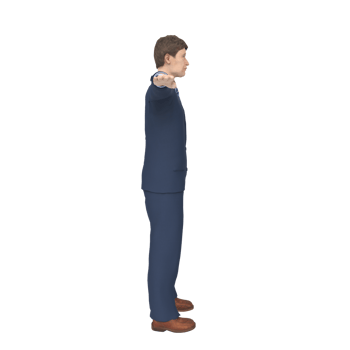 Business Man isolated on background png